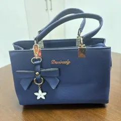 2way ネイビー ショルダーバッグ