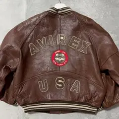 ⭐️良品アビレックス　オールレザージャケット XS（L相当）バーシティジャケット 楽天市場】AVIREX 公式通販 | アメリカンスポーツの定番「アワード