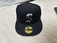 中古　Supreme × New Era　Ice　S Logo　6-Panel