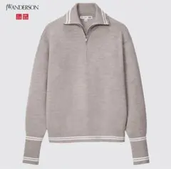 UNIQLO　JW ANDERSON 　メリノブレンドハーフジップセーター　新品のサムネイル