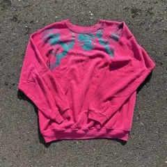 hanes 90s USA製 y2k ピンクスウェット