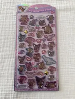 【正規品】日焼けサンリオキャラクターズ うるちゅるポップシール