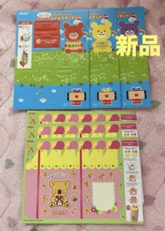 新品プチクマ 組み立て式スマホスタンド3種類❤️コアラのマーチのお花スリープ3枚のサムネイル