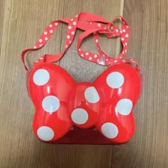 ディズニー　ポップコーンバケット　ミニー　リボン型