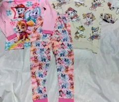 パウパトロール　新品セット　H&M 半袖トレーナー　他パジャマ　スカイエベレスト
