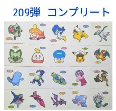 ポケモンデコキャラシール 第209弾コンプリート