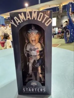 山本由伸 ボブルヘッド 2025年ドジャース来場者4万個限定 - メルカリ