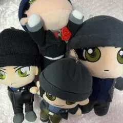 名探偵コナン　赤井秀一　寝そべり　USJ ぬいぐるみ　4点セット