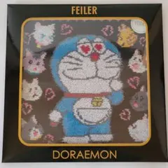 新品未使用　FEILER　フェイラーハンカチ　ドラえもん　LOVELY CATS