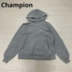 Champion プルオーバーパーカー MADE IN USA グレー系 M