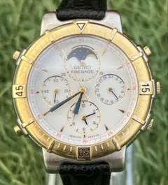 SEIKO PRESAGE 腕時計 ムーンフェイズ 7F39 - メルカリ