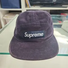 p*i様 Supreme コーデュロイキャップ ダークパープル