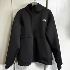 【ノースフェイス】リバーシブルテックエアーフーディ（黒／Lサイズ）