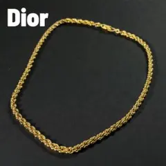 Dior ネックレス チェーンデザイン ゴールドカラー レディース