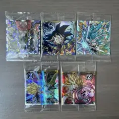 ドラゴンボール ホログラムシール 5枚セット