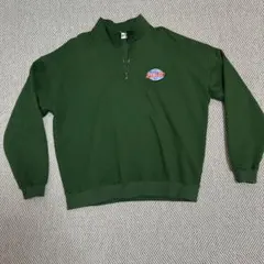 ハーフジップ スウェット