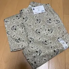 GU ペイズリー柄 パンツ