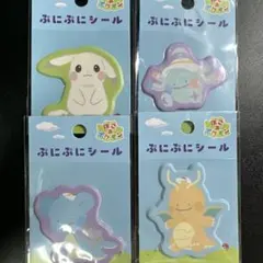 ぷにぷにシール　ぽこ　あ　ピカチュウ　コイル　ラプラス　カイリュー
