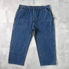 USA製　carhartt　ダブルニー　デニム　ペインターパンツ　W46×L30