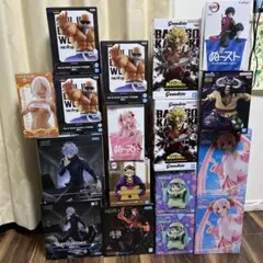 最新 プライズフィギュア 21個 まとめ売り ヒロアカ ケロロ軍曹 鬼滅の