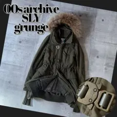 00s archive SLY far buckle jacket y2k