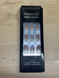 FINGER SUIT PRESS-ON NAIL 40個入り