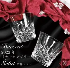 Baccarat ロックグラス 2023年製 2個セット