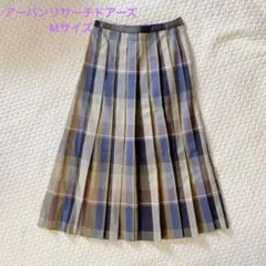 プリーツスカート マルチカラー　Mサイズ