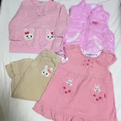 ミキハウス　女の子90cm　セット売りのサムネイル