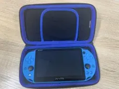 SONY PSVITA　PCH-2000アクアブルー　ケース付き