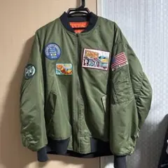 ロデオクラウンズ MA-1フライトジャケット オリーブグリーン