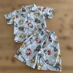 パウパトロール　半袖パジャマ　100cm 水色