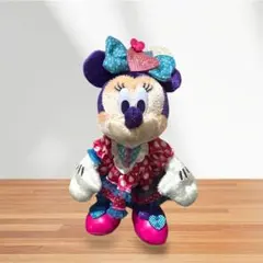 ディズニーランド　パルパルーミニーのファンダーハンド　ぬいぐるみバッジ　ミニー