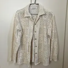 KAGINI カギニ CROCHE LACE OPENCOLLAR SHIRTSのサムネイル