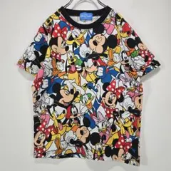 TOKYO Disney RESORT　ミッキーフレンズ　総柄　Tシャツ　キッズ