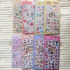 新品！定価4576円！ディズニー プチドロップステッカー 8枚セット　ミニー