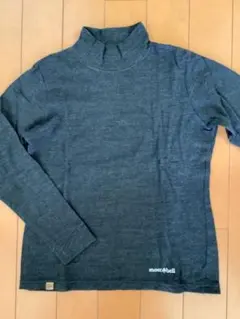 mont-bell ダークチャコール　メリノウール