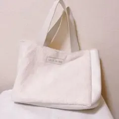 CECIL McBEE ファートートバッグ ホワイト