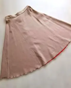ROPE フレアスカート36 ひざ丈 リバーシブルのサムネイル