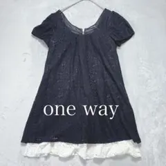 one wayワンウェイ 総レースチュニック ミニワンピース フリー　レイヤードのサムネイル