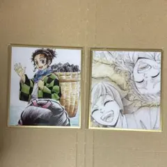 鬼滅の刃 アクリル色紙 炭治郎 義勇 錆兎