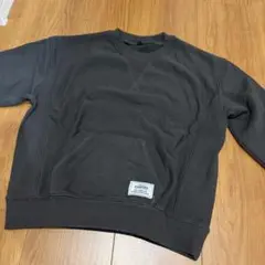 ダークグレー トレーナー