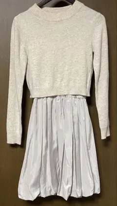 dazzlin INGNI snidel バルンニットワンピース