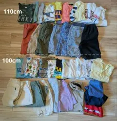 男の子　夏服まとめ売り　半袖　100cm　110cm