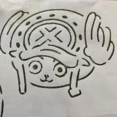 一回使用　MOS BURGER × ONE PIECE おえかきセット