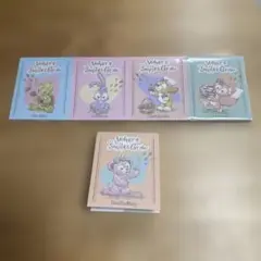 ダッフィー＆フレンズ メモ帳 5種セット Where Smiles Grow