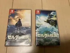 ゼルダの伝説　ブレスオブザワイルド・スカイウォードソード　2本セット ゼルダの伝説 ブレス オブ ザ ワイルド ・ スカイウォードソード HD