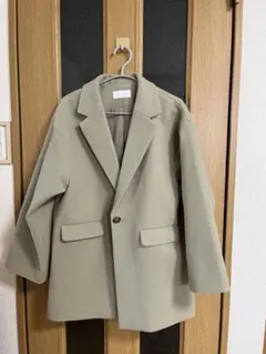 グレージュカラー オーバーサイズ テーラードジャケット