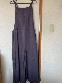 SM2.ダークパープル サロペット オールインワン