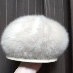 ベレー帽 おしゃれモヘアニット